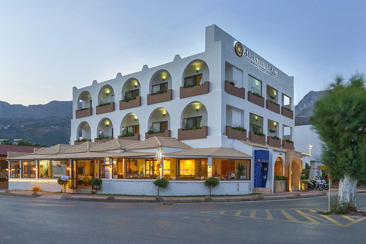 Alianthos Beach Hotel Plakias Exterior photo